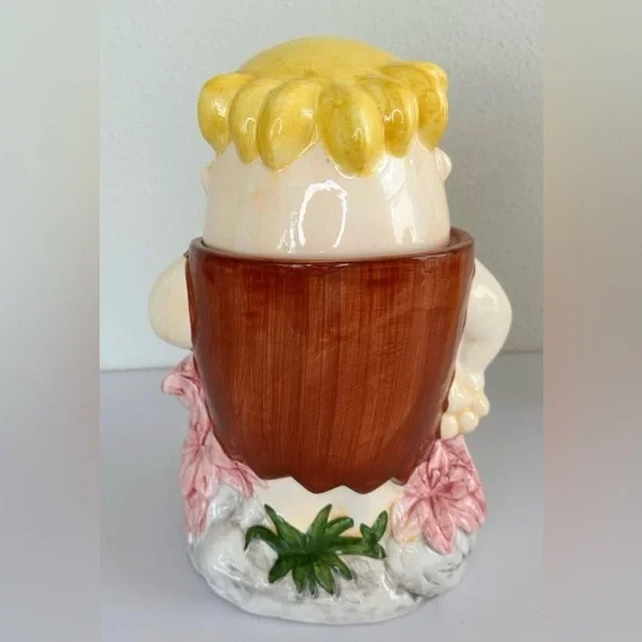 Flinstones Barney Rubble Cookie Jar Vintage